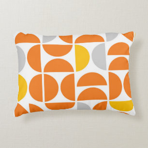 Mid Century Sunny Tiles Decorative Cushion