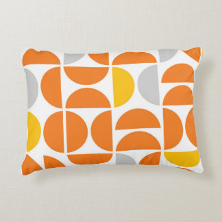 Mid Century Sunny Tiles Decorative Cushion