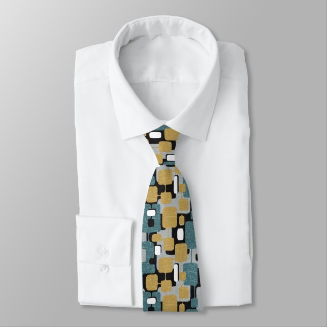 Mid Century Swagger Tie (Tied)