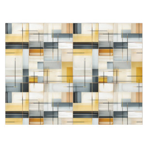 Mid Century Watercolor Tablecloth