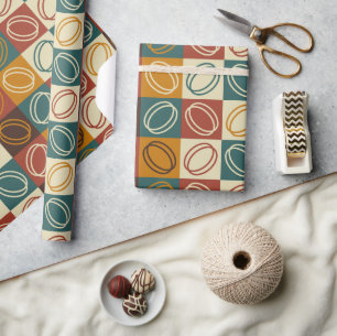 Mid Century Wrapping Paper