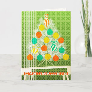 Mid Century Xmas Card