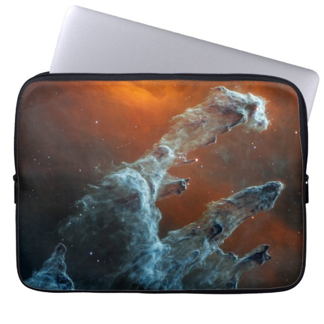 Mid-Infrared The Pillars Of Creation. Laptop Sleeve (Front)