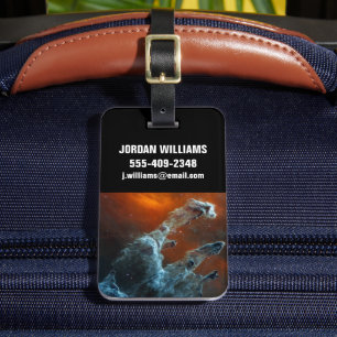 Mid-Infrared The Pillars Of Creation. Luggage Tag