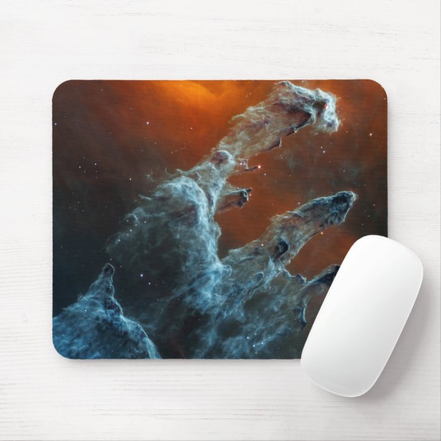Mid-Infrared The Pillars Of Creation. Mouse Pad (With Mouse)