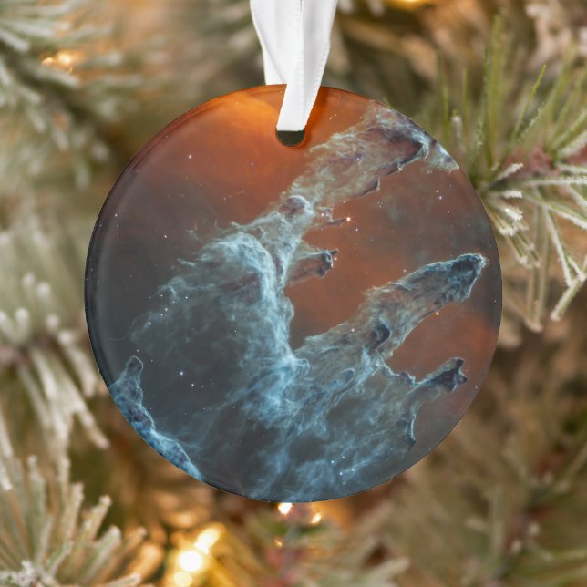 Mid-Infrared The Pillars Of Creation. Ornament (Tree)