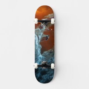 Mid-Infrared The Pillars Of Creation. Skateboard