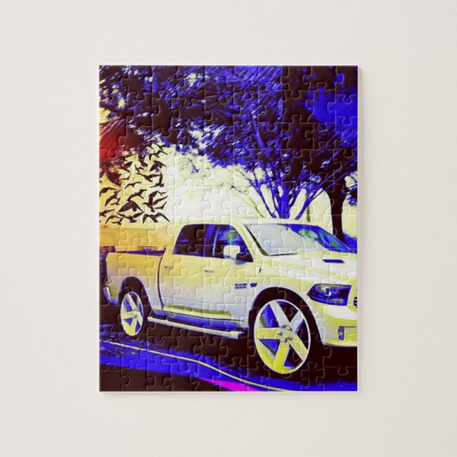 MID-KNIGHT TRUCK STOP JIGSAW PUZZLE (Vertical)