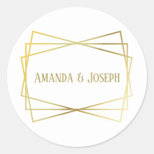 Mid Mod Design - Circle Sticker