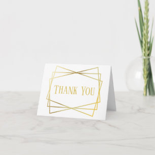 Mid Mod Design - Thank You Folded Card