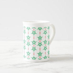 Mid Mod Garland Bone China Mug