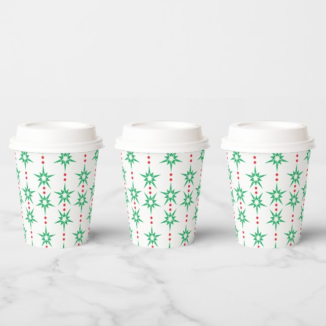 Mid Mod Garland Paper Cups (Multi)