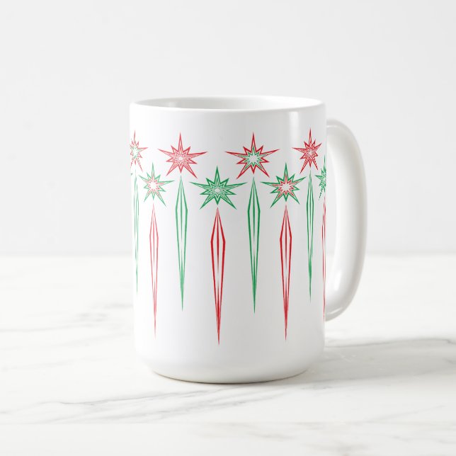 Mid Mod Icicles 15oz. Mug (Front Right)