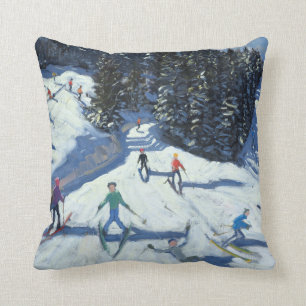 Mid-morning on the Piste 2004 Cushion