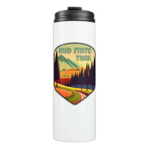 Mid State Trail Pennsylvania Colours Thermal Tumbler