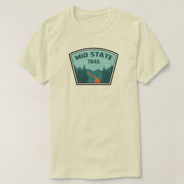 Mid State Trail Pennsylvania T-Shirt (Design Front)