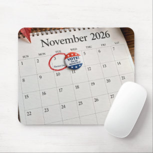 Mid-term Election Month 2026 Mouse Pad