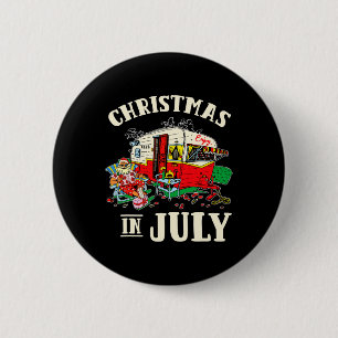 Mid Year Report Still Naughty Christmas In July Ca 6 Cm Round Badge