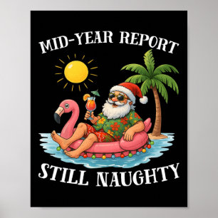 Mid-year Report Still Naughty Christmas In July Fu Poster