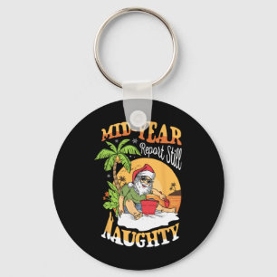 Mid Year Report Still Naughty Funny Santa Sommer C Key Ring