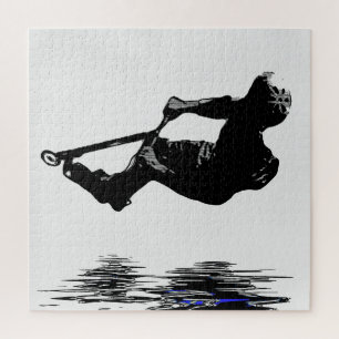 Midair Stunts - Scooter Rider Jigsaw Puzzle