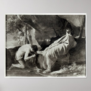 Midas at the source of the River Pactolus Poster