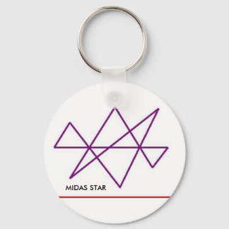 Midas Star Key Ring