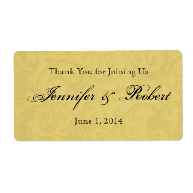 Midas Touch Gold Wedding (Front)