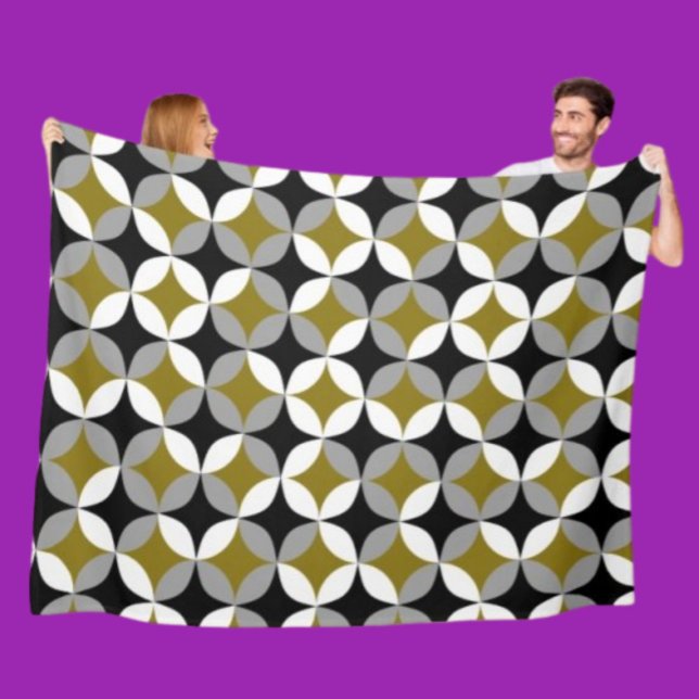Midcentury Mod – Fleece Blanket (Creator Uploaded)