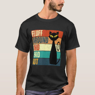 Midcentury Modern Cat and Funny Cat Quote of Grump T-Shirt