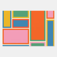 Midcentury Modern Colourful Geometric Minimalist