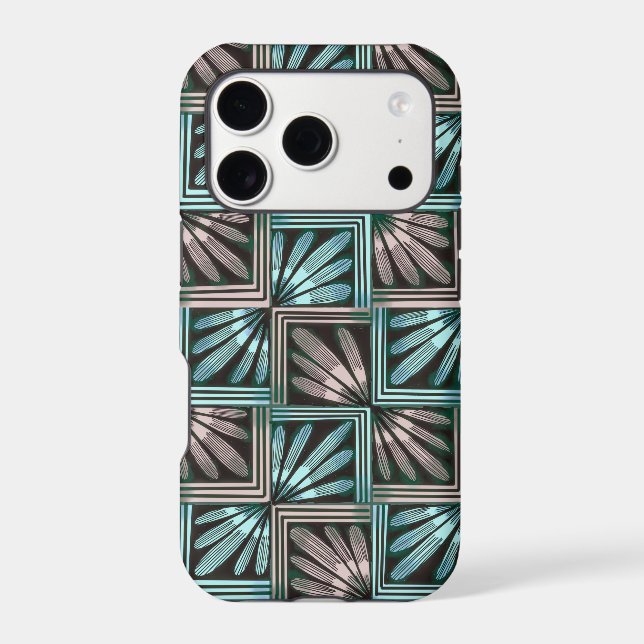 Midcentury Modern Geometric Petals (Back)