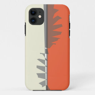 Midcentury Modern Gropius Homage Graphic iPhone 11 Case