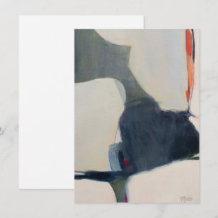 Midcentury Modern Inspired Abstract Art Card