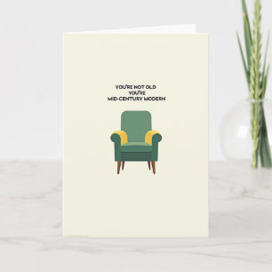 Midcentury Modern Mothers Card