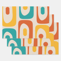 Midcentury Modern Piquet Minimalist Abstract