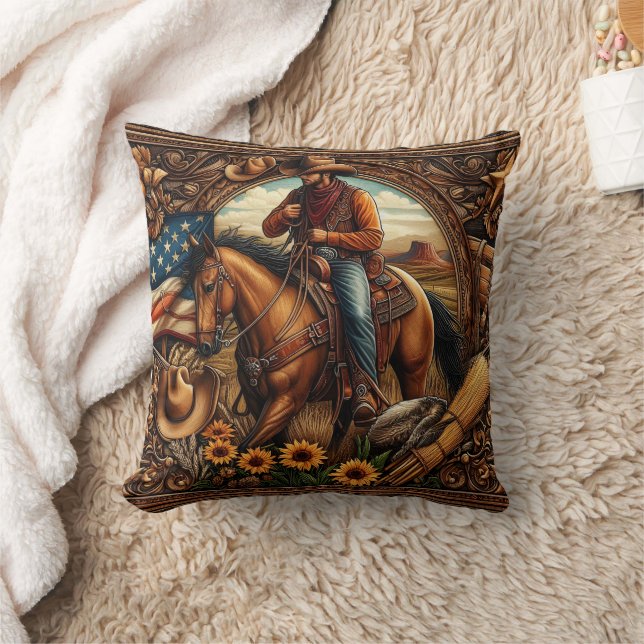 Midday Gallop Cushion (Blanket)