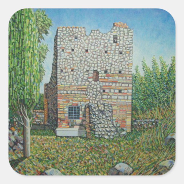 Midday Monument 2010 Square Sticker (Front)