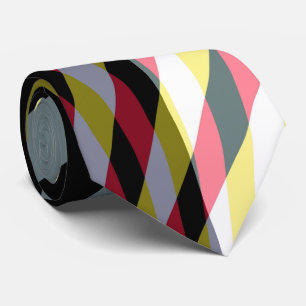 Midday Shadows - Artistic Fractal Art Pattern Tie