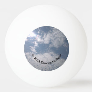 Midday Sky Ping Pong Ball