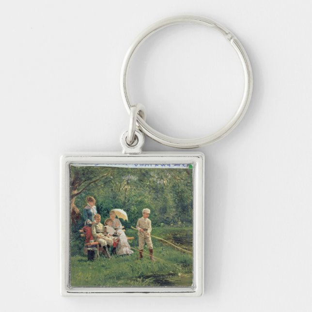 Midday Sun, 1881 Key Ring (Front)