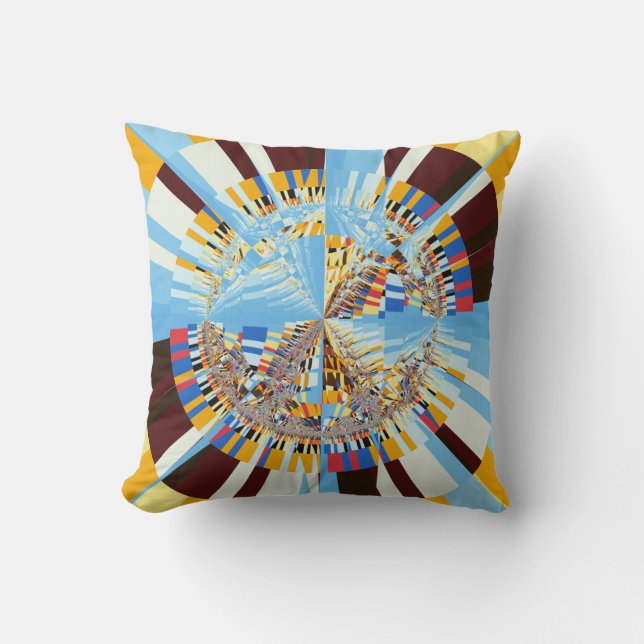 Midday sun on a mountain top cushion (Front)