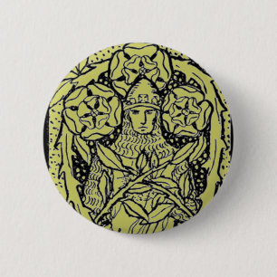Middle Ages 6 Cm Round Badge