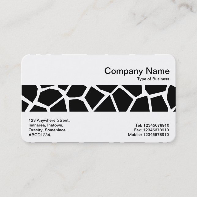 Middle Band - Giraffe Business Card (Front)