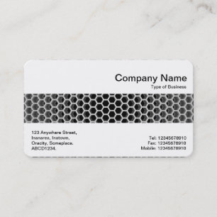 Middle Band - Honeycomb Cool Business Card