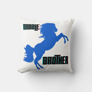 Middle Brother Horse Rearing Cushion