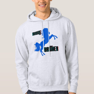Middle Brother Horse Rearing Hoodie