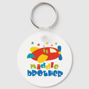 Middle Brother Plan Stars Key Ring