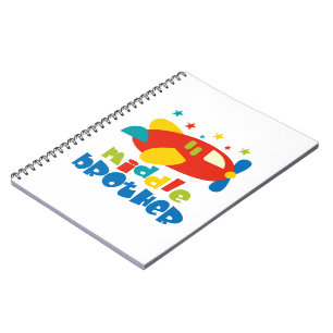 Middle Brother Plan Stars Notebook