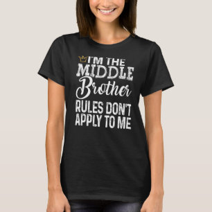 Middle Brother  Rules Don Apply To Me Tee With Cro